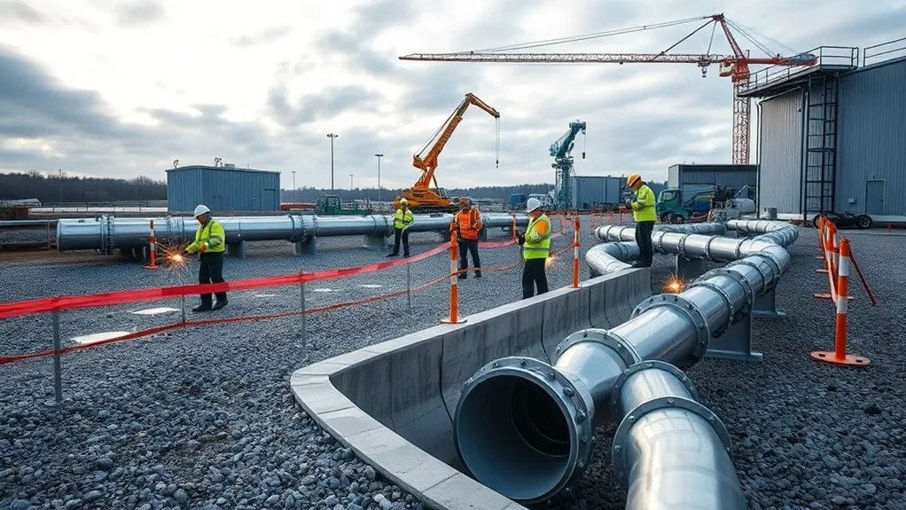 Gas & Oil Pipe Ducting & Installation in Dartford